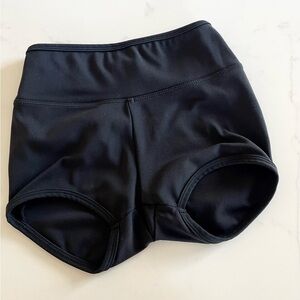 Black Dance Shorts